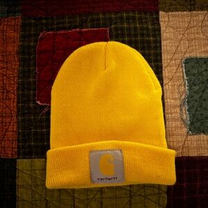 Yellow Carhartt Beanie